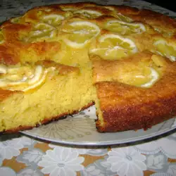 Лимонный пирог с мукой