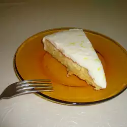 Лимонный пирог с кислым молоком