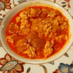 Испанский суп с чесноком