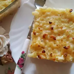 Сладкие макароны в духовке по рецепту бабушки
