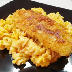 Макароны с твердым сыром (Mac and Cheese) с курицей