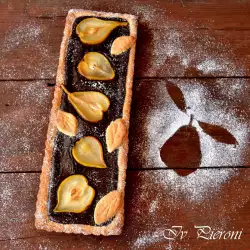 Масляный пай с шоколадным кремом