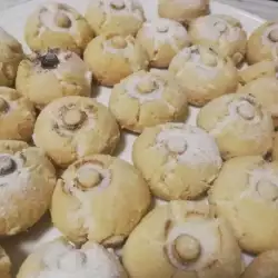 Масляные грибочки - печенье