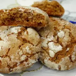 Медовое печенье с трещинками