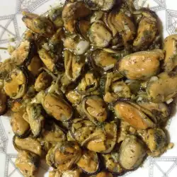 Блюда из морепродуктов с оливковым маслом