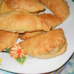 Мини слоеные круассаны с шоколадной пастой
