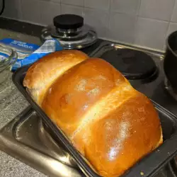 Хлеб в хлебопечке с яйцами