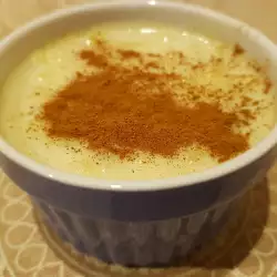 Турецкий десерт с ванилью