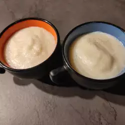 Молочный крем с ванилью