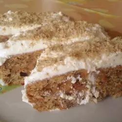 Морковный корж для торта
