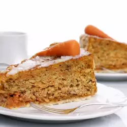 Лимонный пирог с морковью