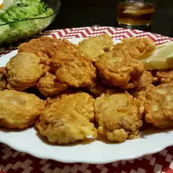 Панированный мозг из баранины