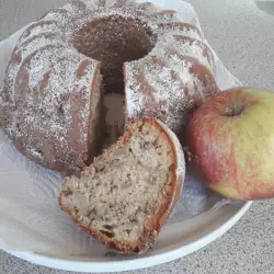 Немецкий яблочный кекс с корицей