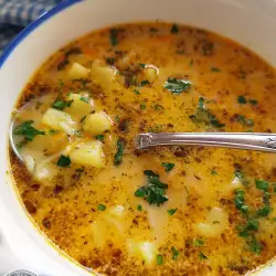 Обычный картофельный суп