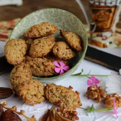 Ореховое печенье без сахара и муки