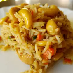 Рис басмати с кешью и кедровыми орешками