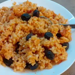 Рис с оливками