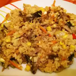 Рис с карри без мяса