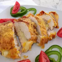 фаршированный куриный кармашек