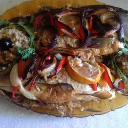 Блюда из рыбы с шампиньонами