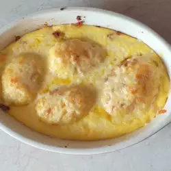 Картофель, фаршированный брынзой