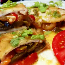 Фирменное блюдо из фаршированного куриного филе – фаджита
