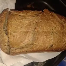 Хлеб в хлебопечке с оливковым маслом