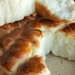 Турецкий хлеб с желтками