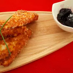 Сыр в панировке из кукурузной муки