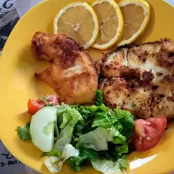 Рыба в Панировке с лимонами