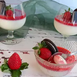 Итальянский десерт с кислым молоком