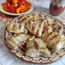 Маринованная свинина на гриле