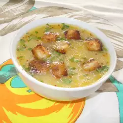 Суп из тыквы с чесноком