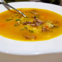 Утиный суп с рисом
