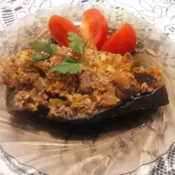 Баклажаны с рисом