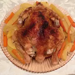 Курица в духовке с репчатым луком