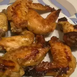 Куриные крылышки с горчицей