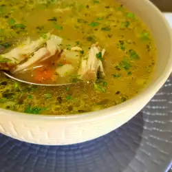 Диетический куриный суп из куриной грудки