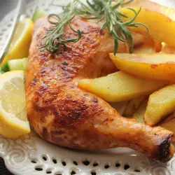 Куриные ножки с картошкой