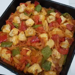 Запеченная куриная каварма