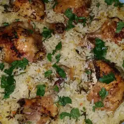 Курица с рисом и приправами