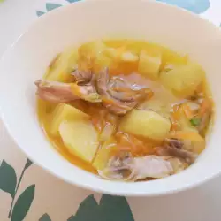 Куриный суп для детей без вермишели и заправки