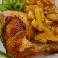Курица в маринаде в духовке