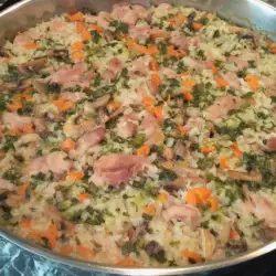 Блюда с рисом и морковью