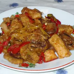 Китайская кухня с чесноком