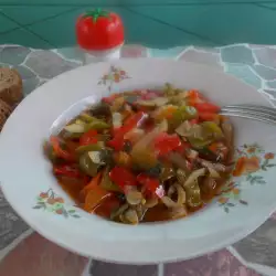 Рагу из сладких перцев из бабушкиных рецептов
