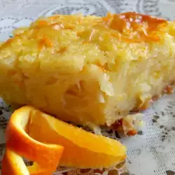 Греческий пирог с апельсинами