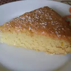 Постный лимонный кейк