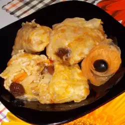 Рождественские постные голубцы с изюмом