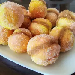 Печенье персики с персиками
